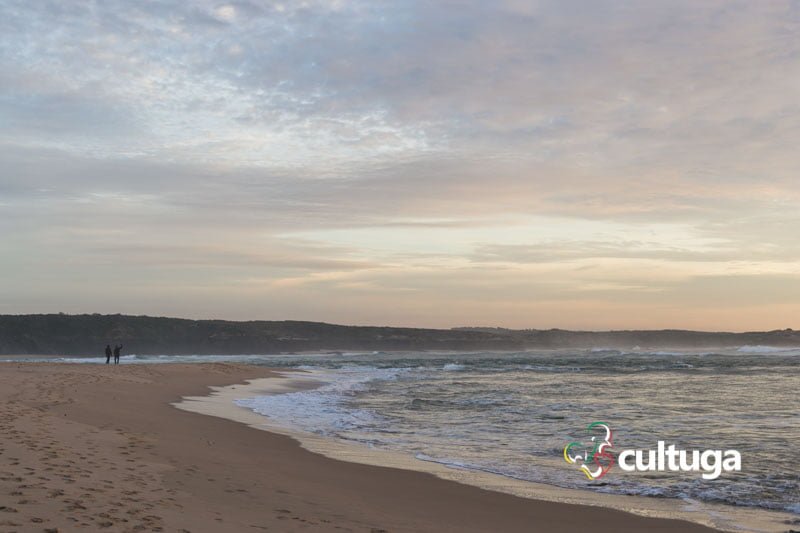 pôr-do-sol na costa alentejana