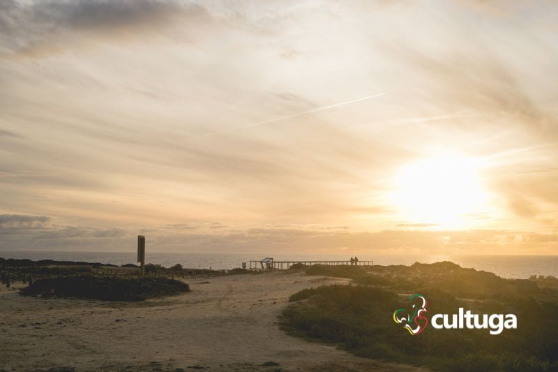 Pôr do sol no Cabo Sardão