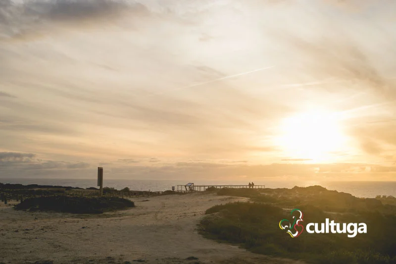Pôr do sol no Cabo Sardão
