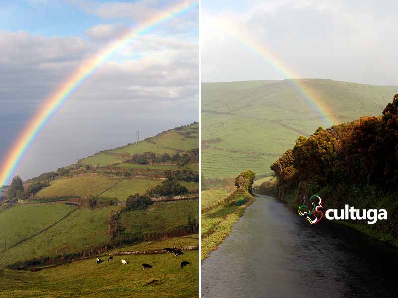 estrada fajã de São João, ilha de São Jorge, açores