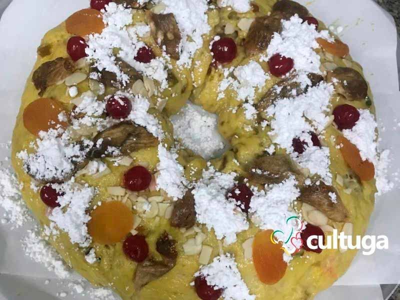 bolo rei português receita