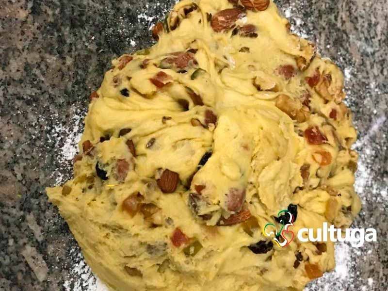 bolo rei português receita