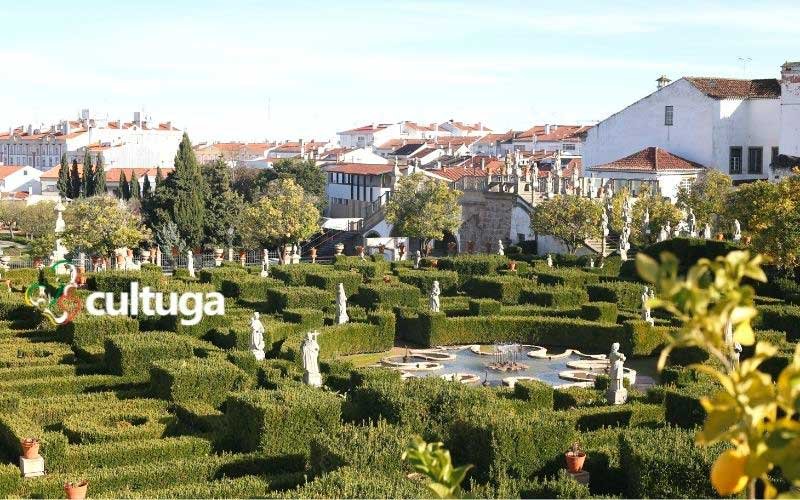 Castelo Branco: jardim do paço episcopal