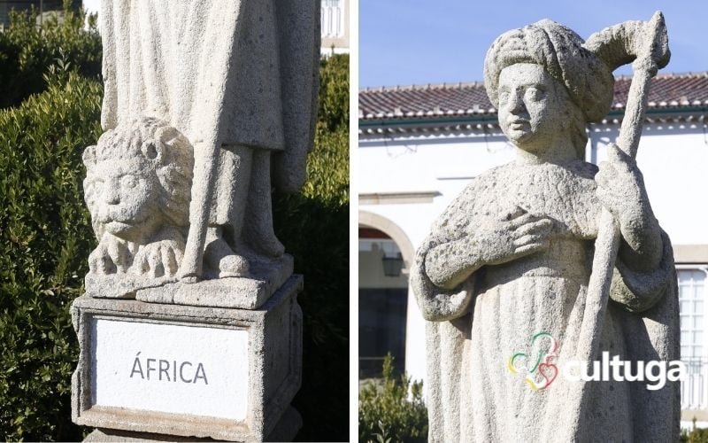 Castelo Branco: jardim do paço episcopal