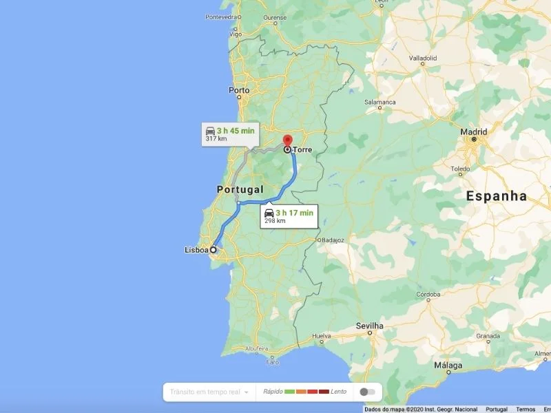 Como ir a Serra da Estrela de Lisboa Como ir a Serra da Estrela de Lisboa