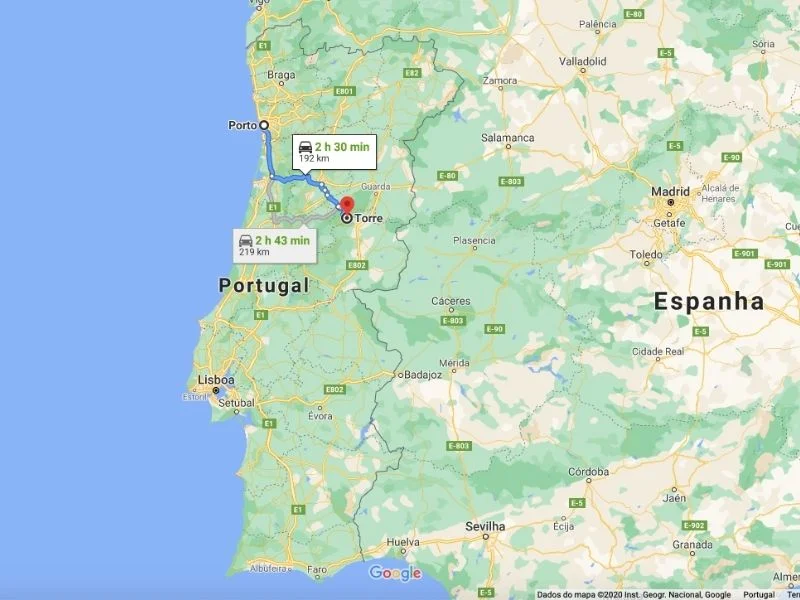 Como ir a Serra da Estrela do Porto Como ir a Serra da Estrela do Porto