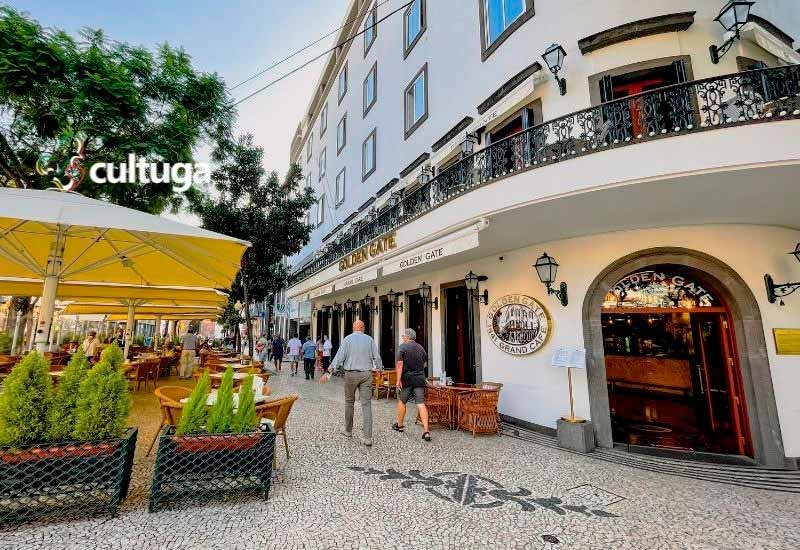 Golden Gate Grand Cafe Funchal Madeira