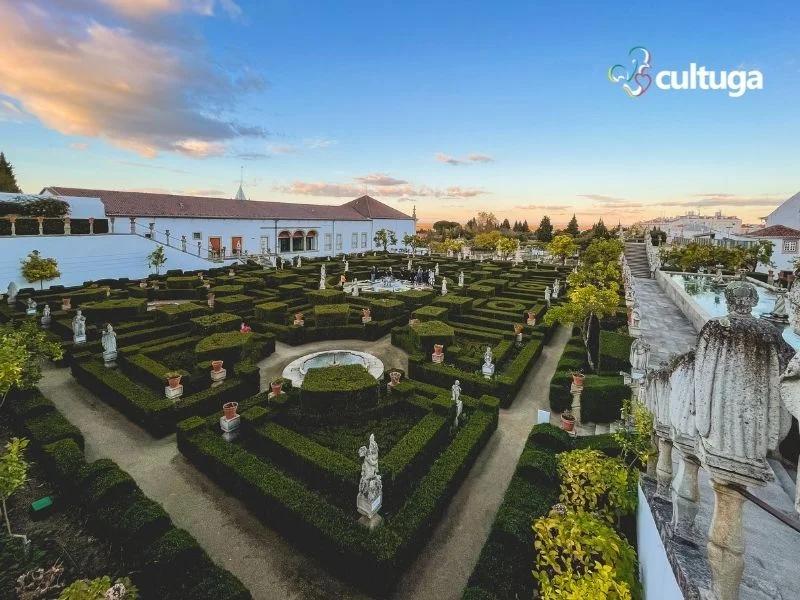 Jardim do Paço Episcopal Castelo Branco Portugal