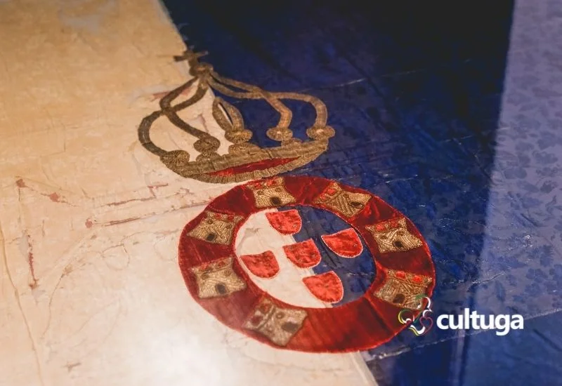 Estandarte liberal de D Maria II de Portugal