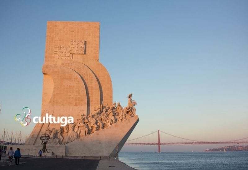 Pontos turísticos Lisboa: padrão dos descobrimentos