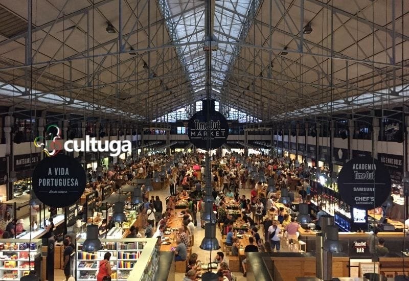 ponto turístico de Lisboa: Mercado da Ribeira Time Out ponto turístico de Lisboa: Time Out Mercado da Ribeira