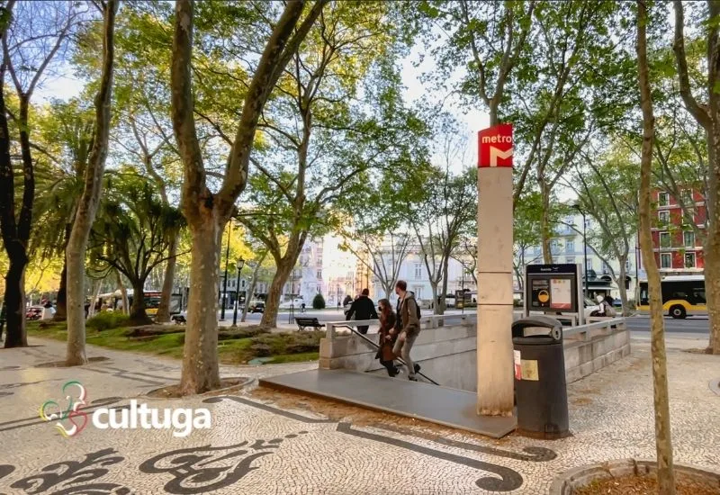 Avenida Liberdade Lisboa Portugal
