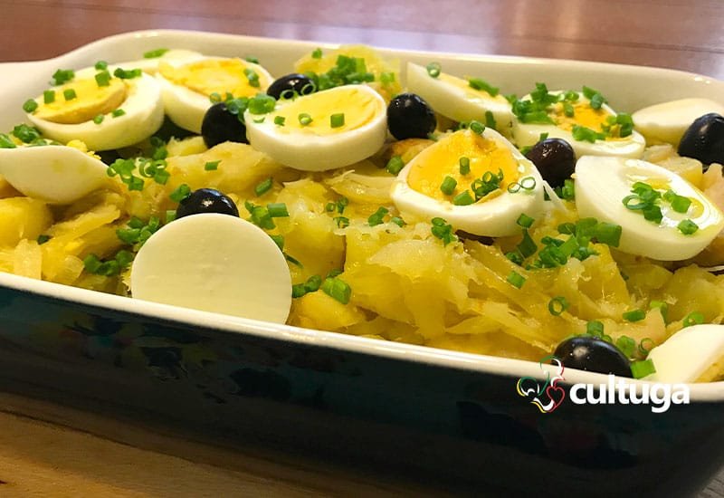 Bacalhau à Gomes de Sá pratos de bacalhau portugal