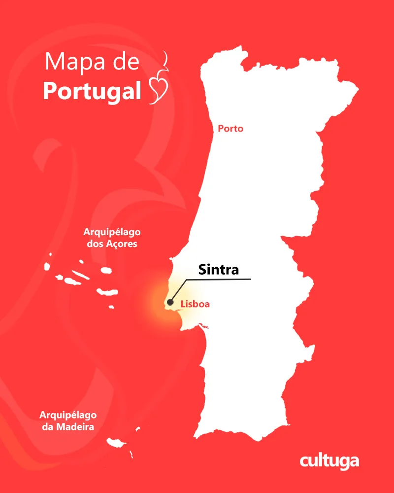 Mapa Sintra Portugal