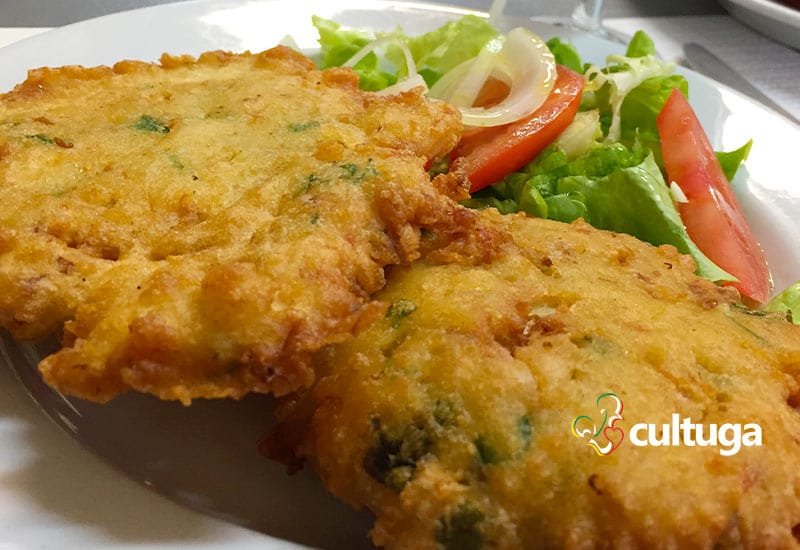 Pataniscas de Bacalhau pratos de bacalhau portugal