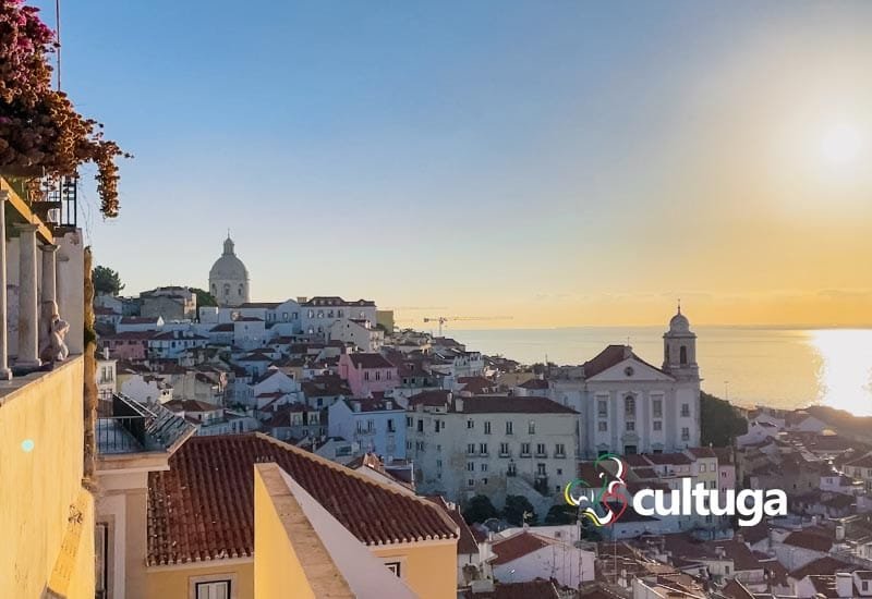 Lisboa Miradouro Santa Luzia