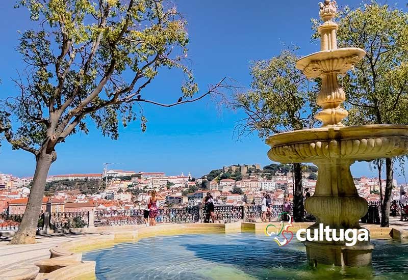 Lisboa Miradouro São Pedro de Alcântara