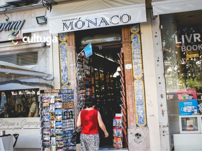 Tabacaria Mônaco, em Lisboa, Portugal - Cultuga